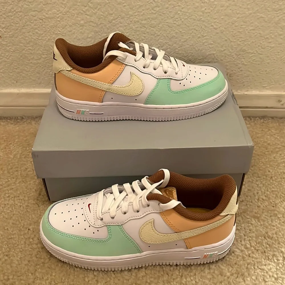 Rainbow Air Force 1’s - Picture 1 of 4